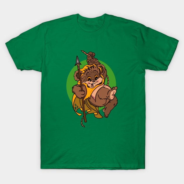 swinging bear T-Shirt by NikInked